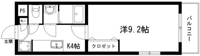 スカイメナーの間取り画像