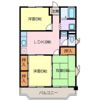 クイーンハイツの間取り画像