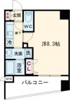 ライジングコート三宮マリーナシティの間取り画像