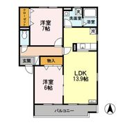 ガーデンハウス C棟の間取り画像