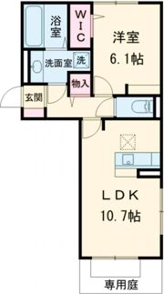 D-room熊西の間取り画像