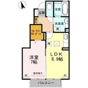 リーフガーデン小佐世保の間取り画像