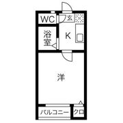 CLAUDIA太閤の間取り画像