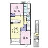 ハピネスAの間取り画像