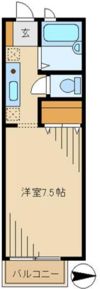 ジュネス・パレの間取り画像