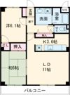 トキワコンフォートの間取り画像