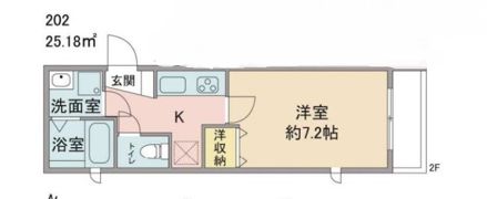 クレール すみれの間取り画像