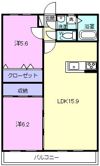 コンフォート鴻之台の間取り画像