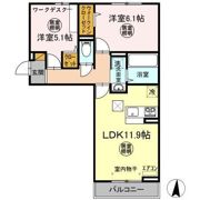 ルシアスの間取り画像