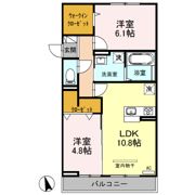 ブラウンヒルズの間取り画像