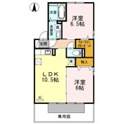 セジュールみのり Cの間取り画像