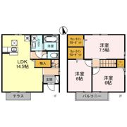 ベルクフースの間取り画像