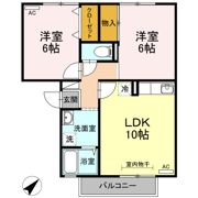 エスポワール松本 B棟の間取り画像