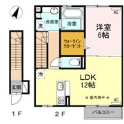 チェリーブロッサム A棟の間取り画像
