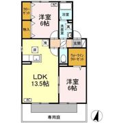 グリーンヒル A棟の間取り画像