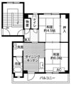 ビレッジハウス婦中1号棟の間取り画像