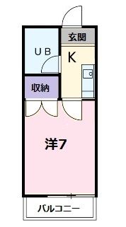 コーポ東海の間取り画像