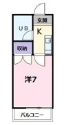 コーポ東海の間取り画像