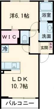 メゾン・クレールの間取り画像