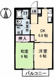 コーポニュータウンの間取り画像