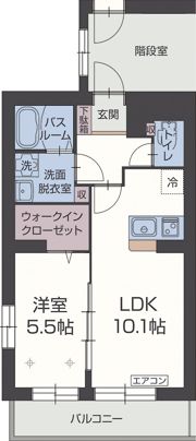 サン ストリートの間取り画像