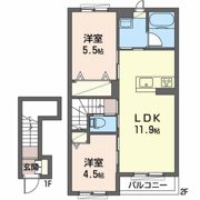 セルディーナBの間取り画像