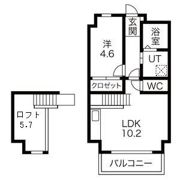 グランフォート新瑞橋の間取り画像