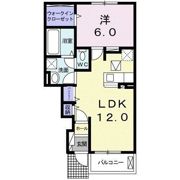 プルミエルBの間取り画像