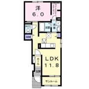 シランクス・ヴィラ Aの間取り画像