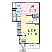グラシューの間取り画像