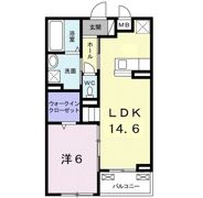 グランリヴェール呉服Ⅰの間取り画像