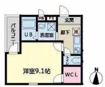 フジパレス堺南長尾Ⅱ番館の間取り画像