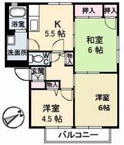 エクセル向井 C棟の間取り画像
