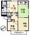 エクセル向井 C棟の間取り画像