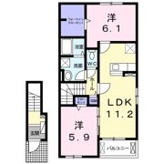 コンフォールの間取り画像