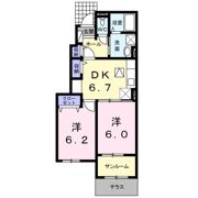 ルーク Ⅱの間取り画像