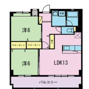 ハイウッドの間取り画像