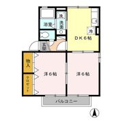アイリスガーデン菰池 B棟の間取り画像
