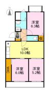 ハイム大石の間取り画像
