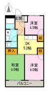 コーポラス和田の間取り画像