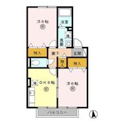 ウィルモア松橋の間取り画像