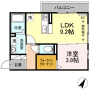 サンモールの間取り画像