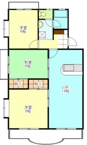 カーサカジマⅢの間取り画像