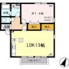 リヴェール Aの間取り画像