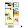 ハイツ新開の間取り画像