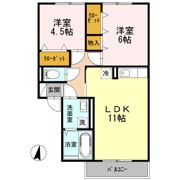 ヴィラコートの間取り画像