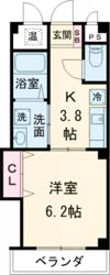 Ms cubeⅡの間取り画像