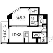 クラッセ北大前の間取り画像