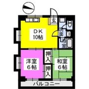 コーポのなかの間取り画像