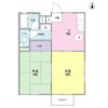 ベルシオン東伏見の間取り画像